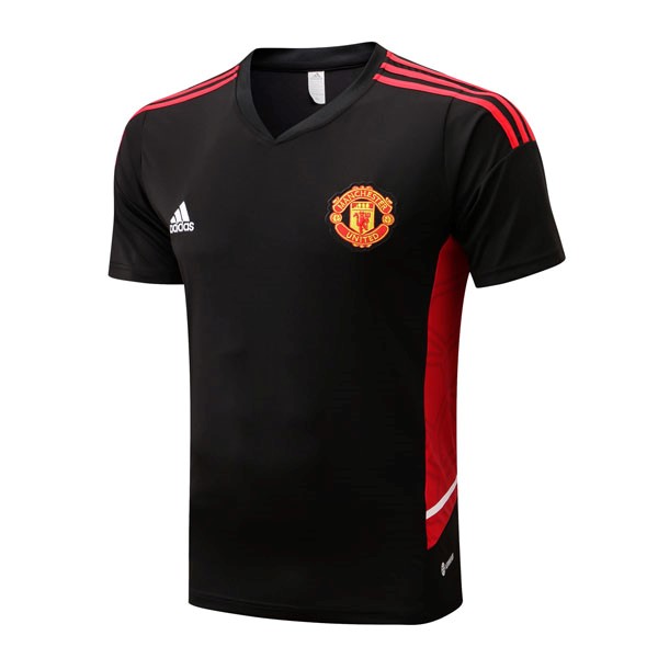 Trikot Entrenamien Manchester United 2022-23 Schwarz